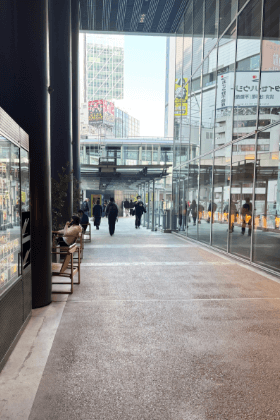 JR渋谷駅新南改札口からのアクセス