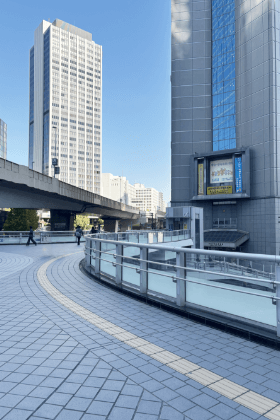 JR渋谷駅新南改札口からのアクセス