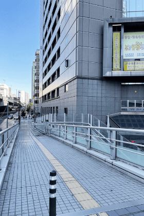 JR渋谷駅新南改札口からのアクセス